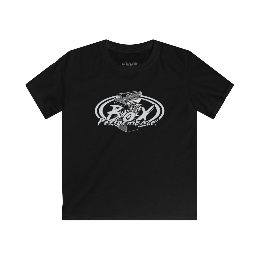 Youth Boxvette - Pro Street Corvette Kids Drag Racing T‑Shirt - Car Graphic Tee