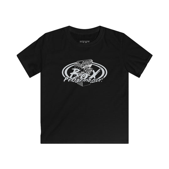 Youth Boxvette - Pro Street Corvette Kids Drag Racing T‑Shirt - Car Graphic Tee