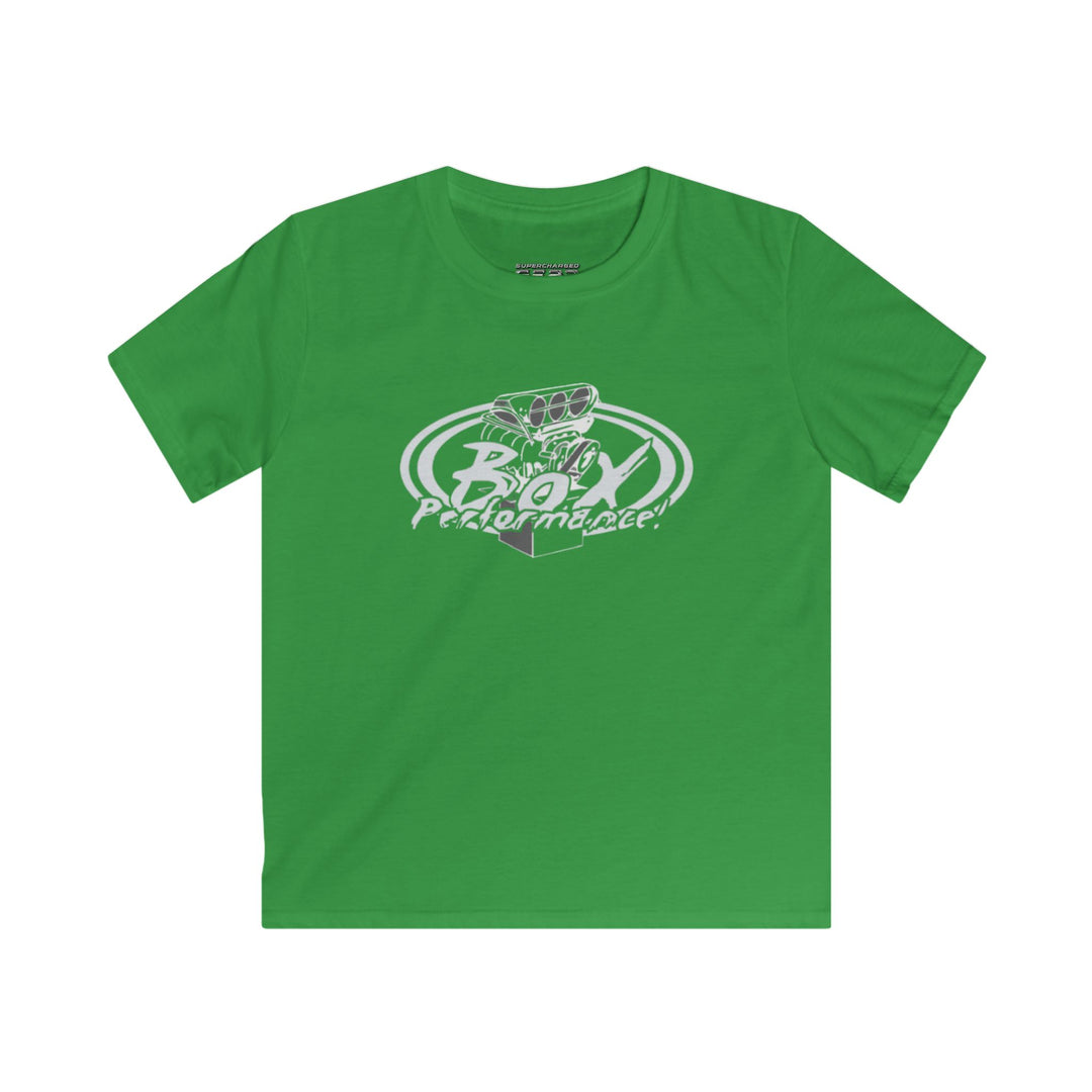 Youth Boxvette - Pro Street Corvette Kids Drag Racing T‑Shirt - Car Graphic Tee