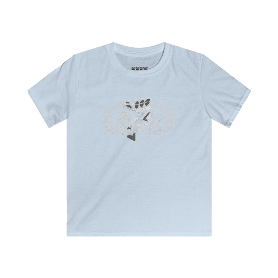 Youth Boxvette - Pro Street Corvette Kids Drag Racing T‑Shirt - Car Graphic Tee
