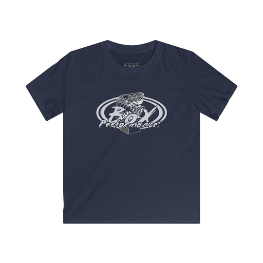 Youth Boxvette - Pro Street Corvette Kids Drag Racing T‑Shirt - Car Graphic Tee