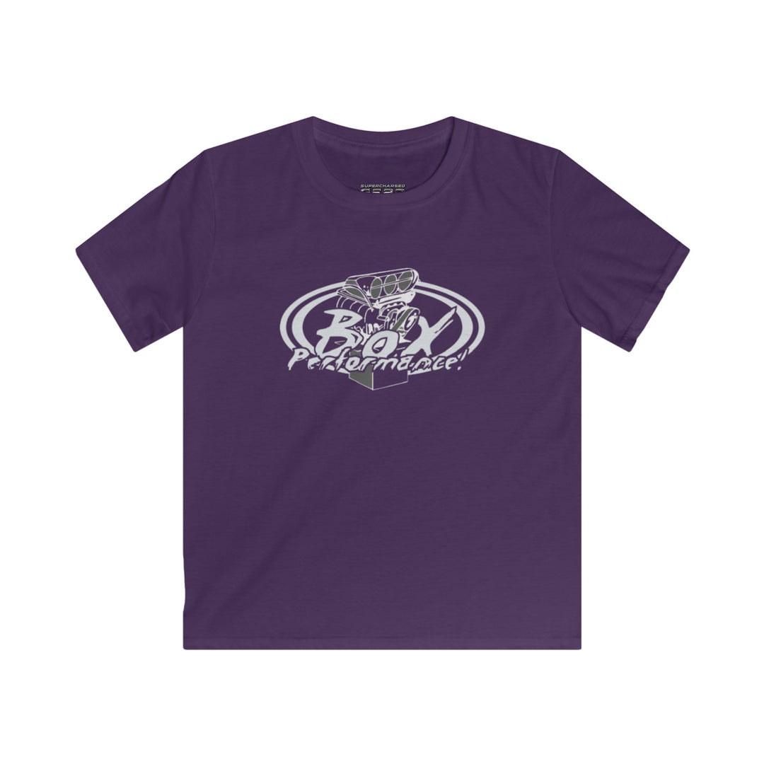 Youth Boxvette - Pro Street Corvette Kids Drag Racing T‑Shirt - Car Graphic Tee