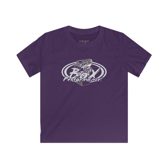 Youth Boxvette - Pro Street Corvette Kids Drag Racing T‑Shirt - Car Graphic Tee