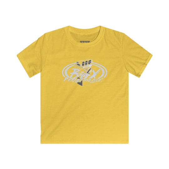 Youth Boxvette - Pro Street Corvette Kids Drag Racing T‑Shirt - Car Graphic Tee