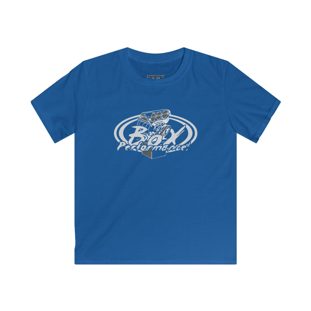 Youth Boxvette - Pro Street Corvette Kids Drag Racing T‑Shirt - Car Graphic Tee
