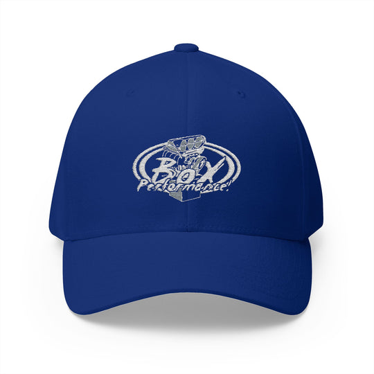 Flex Fit Embroidered 'Original Box Performance' Logo Hat Structured Closed-Back