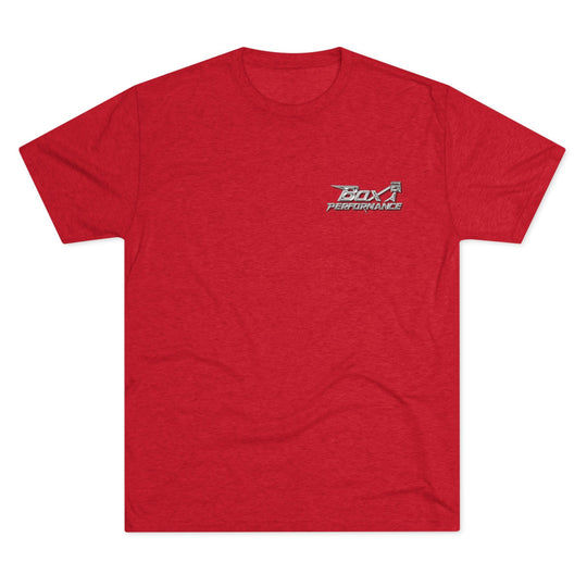 Pro Street Corvette Blower Surge Tri - Blend T‑Shirt - Boxvette