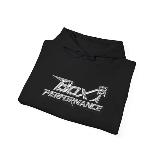 Box Performance Blower Design Logo Hoodie  50/50 Cotton Blend