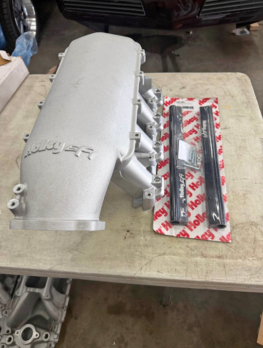 New Holley LS7 Hi-Ram EFI Intake Manifold – Part #300-125 – Open Box