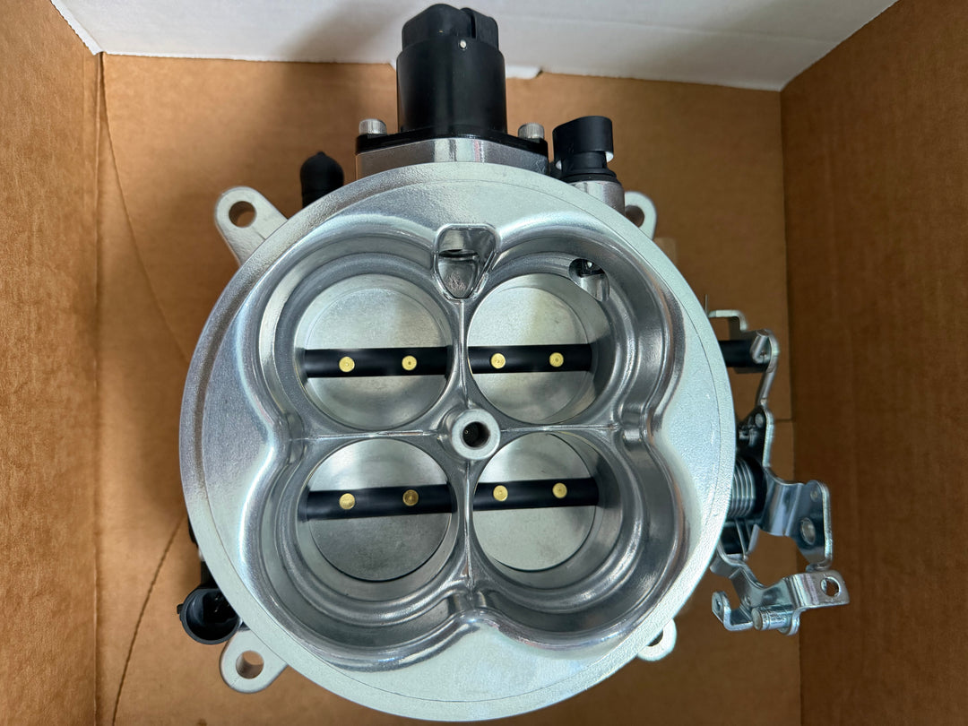 NEW OPEN BOX - Holley Universal EFI 4-Barrel 1000 CFM 4150 Flange Throttle Bodies  #112-588
