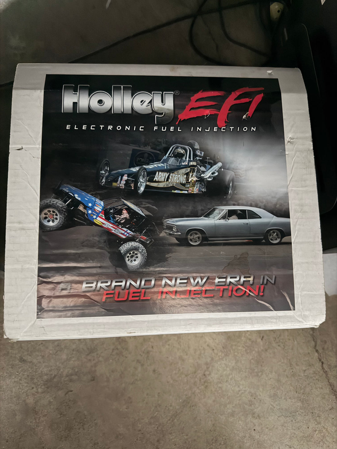 NEW OPEN BOX - Holley Universal EFI 4-Barrel 1000 CFM 4150 Flange Throttle Bodies  #112-588