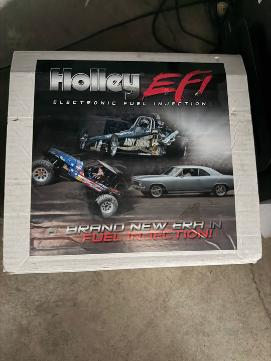 NEW OPEN BOX - Holley Universal EFI 4-Barrel 1000 CFM 4150 Flange Throttle Bodies  #112-588