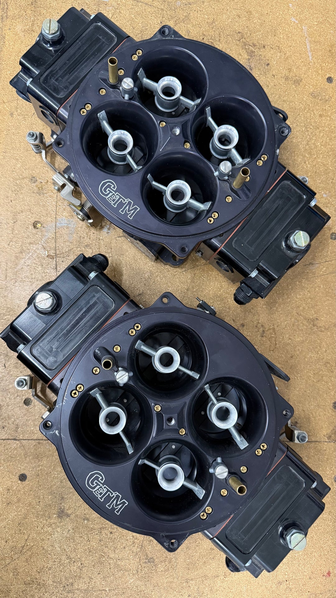 PRE OWNED -  2 GET'M 1350 Billet Methanol Blower Calibrated Carburetor