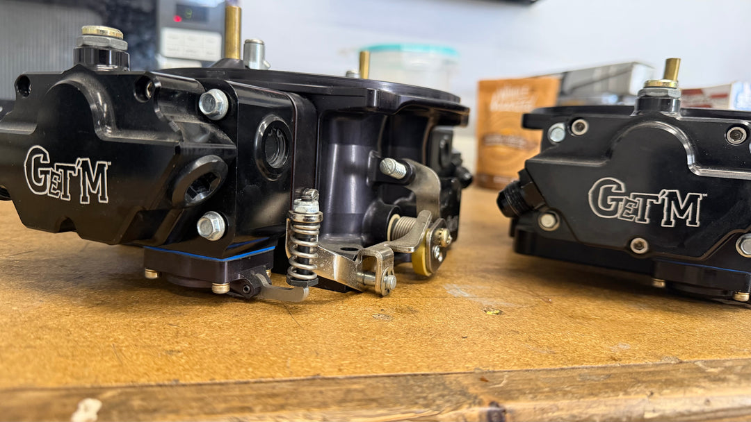 PRE OWNED -  2 GET'M 1350 Billet Methanol Blower Calibrated Carburetor