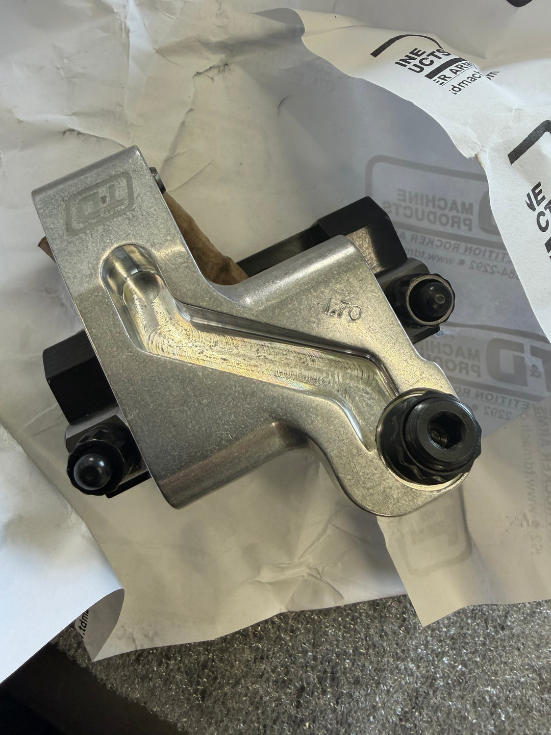 OPEN BOX T & D Machine Shaft Rocker Arms #3200 for the Profiler 12 Degree Heads #184 ONLY