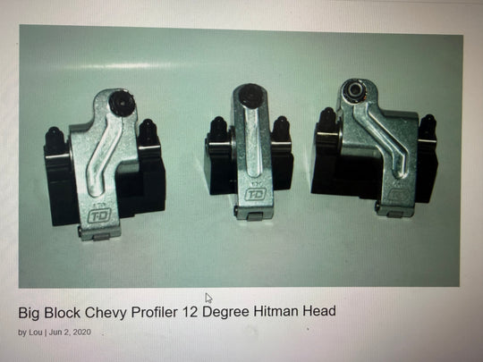 OPEN BOX T & D Machine Shaft Rocker Arms #3200 for the Profiler 12 Degree Heads #184 ONLY