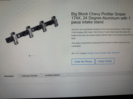 Brand New Never Opened T & D Shaft Rockers Arms #3211 FREE SHIPPING in Lower 48 States