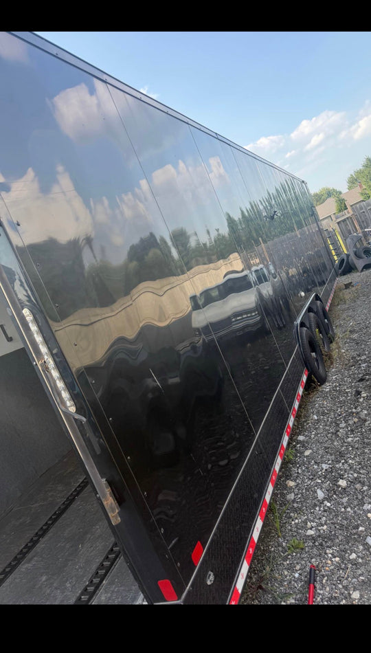 Used 2023 NationCraft 36 foot Long 2 Car Race Trailer *CALL FOR PRICE
